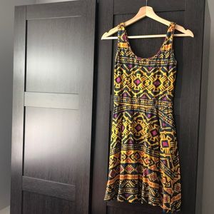 Prep back cotton dress